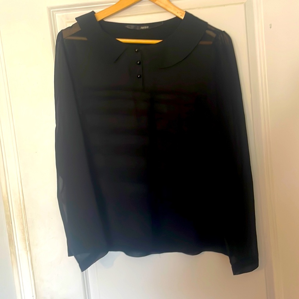 2/$30 Kenzie blouse sheer size L